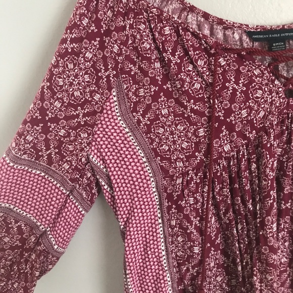 Maroon Blouse - Picture 3 of 4